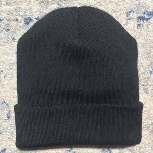 Tek Gear Unisex Black One Size Warm Beanie Excellent Used Condition